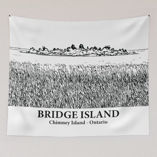 Item preview, Bridge Island - Chimney Island Ontario designed and sold by Lakeric Cityscapes.