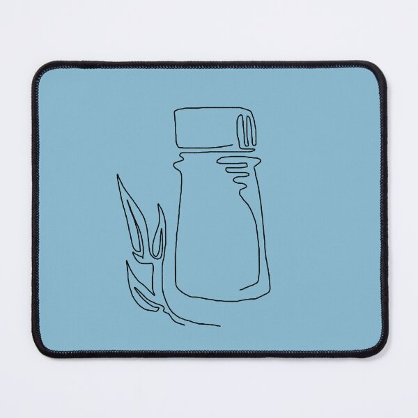Item preview, Essential Oil Line Drawing - Light Blue designed and sold by Snowroseblossom.