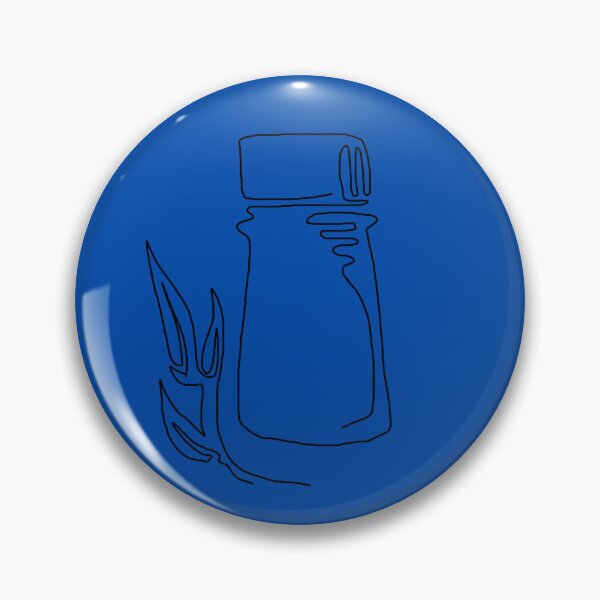 Item preview, Essential Oil Line Drawing - Blue designed and sold by Snowroseblossom.