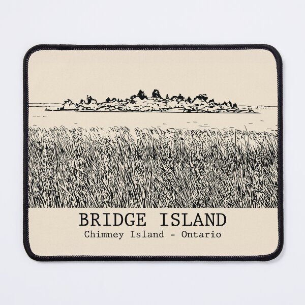 Item preview, Bridge Island - Chimney Island Ontario designed and sold by Lakeric Cityscapes.