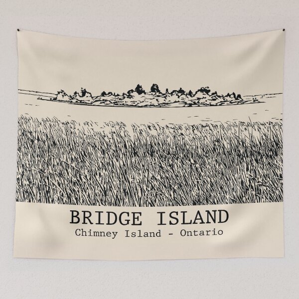 Item preview, Bridge Island - Chimney Island Ontario designed and sold by Lakeric Cityscapes.
