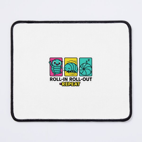 Item preview, Roll-In Roll-Out Repeat Pill Bug Roly Poly Bug Cute Happy designed and sold by TimKirchgessner.