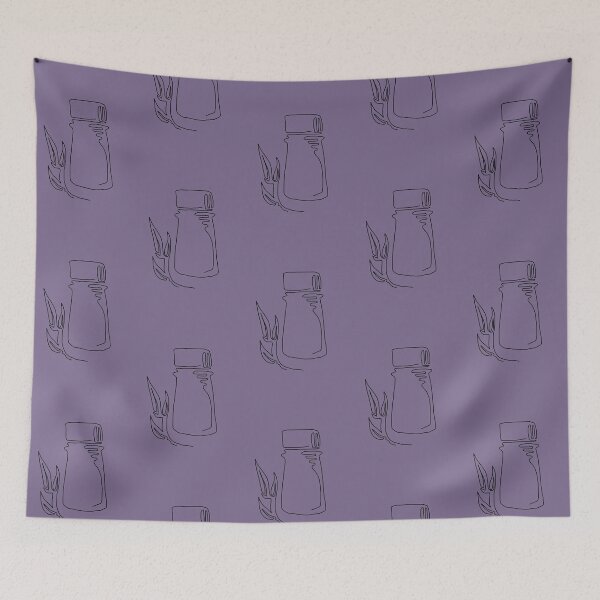 Item preview, Essential Oil Line Drawing - Purple designed and sold by Snowroseblossom.
