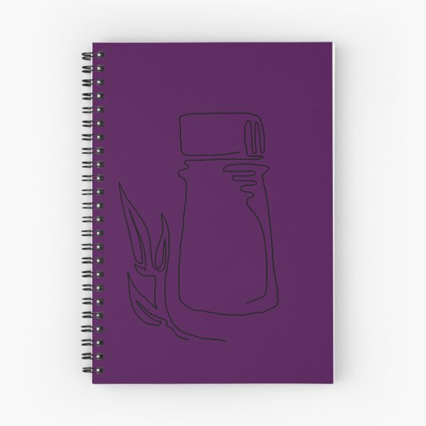 Item preview, Essential Oil Line Drawing - Eggplant designed and sold by Snowroseblossom.