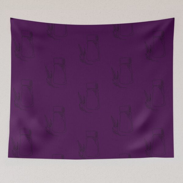 Item preview, Essential Oil Line Drawing - Eggplant designed and sold by Snowroseblossom.