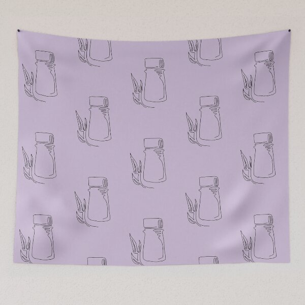 Item preview, Essential Oil Line Drawing - Lavender designed and sold by Snowroseblossom.
