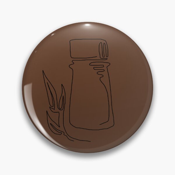 Item preview, Essential Oil Line Drawing - Brown designed and sold by Snowroseblossom.