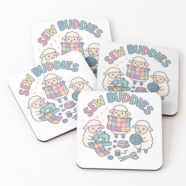 Item preview, Sewing Buddies Sheepism logo designed and sold by Thpoar.