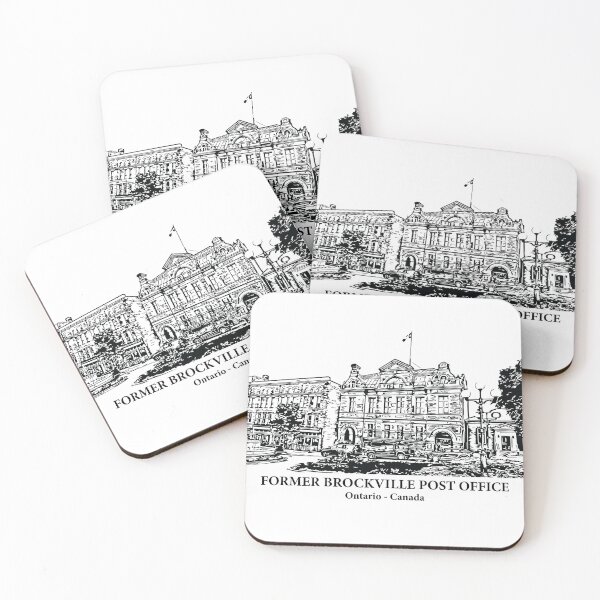 Item preview, Former Brockville Post Office - Ontario Canada designed and sold by Lakeric Cityscapes.