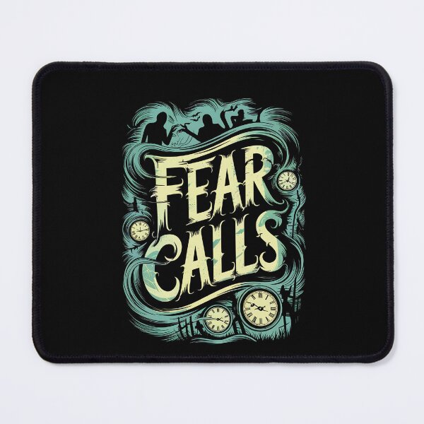 Item preview, Fear Calls – Surreal Horror Clock Forest designed and sold by Taans-Creation.