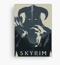 Skyrim dovahkiin Canvas Print