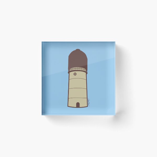 Item preview, Ypsilanti Water Tower designed and sold by Steve-O-Lution Studios.
