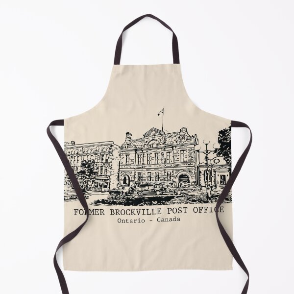 Item preview, Former Brockville Post Office - Ontario Canada designed and sold by Lakeric Cityscapes.