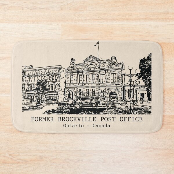 Item preview, Former Brockville Post Office - Ontario Canada designed and sold by Lakeric Cityscapes.