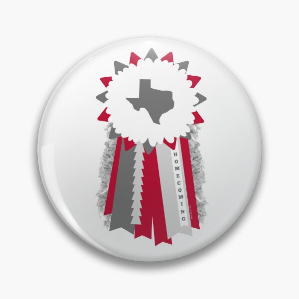 Item preview, Texas homecoming mum, red and gray edition designed and sold by Mumentous.