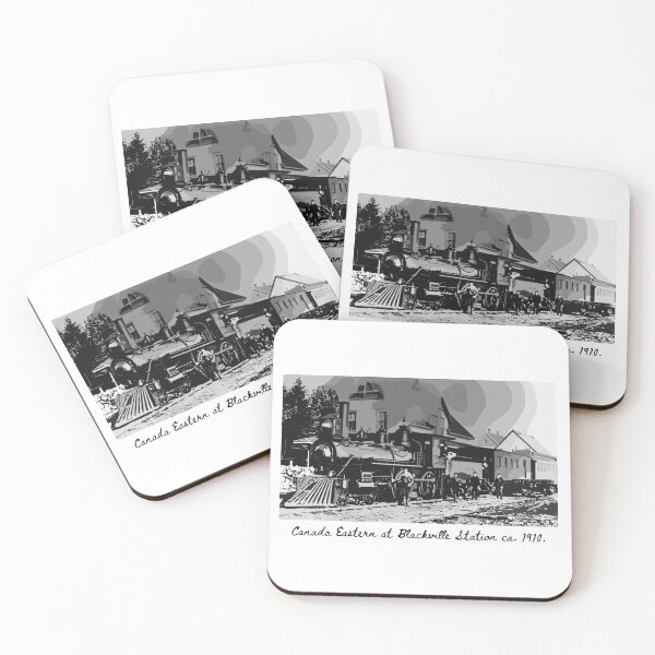 Item preview, Canada Eastern at Blackville Station ca. 1910. designed and sold by FMcKibbon.