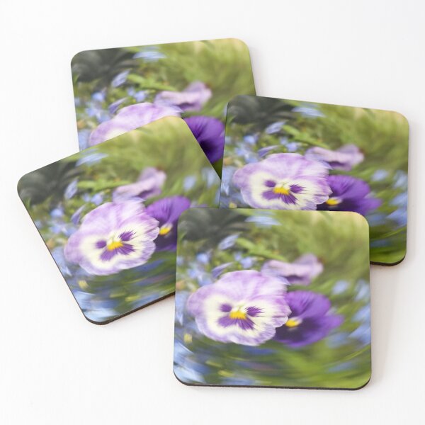 Item preview, Swirl in Violet: Abstract Floral Vibes designed and sold by unikkk.