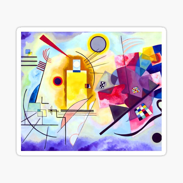 Item preview, Wassily Kandinsky - Yellow Red Blue designed and sold by Jon-Baran.