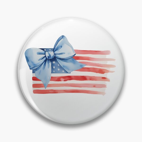 Artikelvorschau, Preppy amerikanische Flagge, Preppy Bow Flagge, Aquarell Grandmillenial Vierter Juli, Preppy Patriotic ClipArt, Bow Preppy amerikanische Flaggen American Preppy Patriotic Dusche 4. Juli Baby Body entworfen und verkauft von PrintArtAngie.