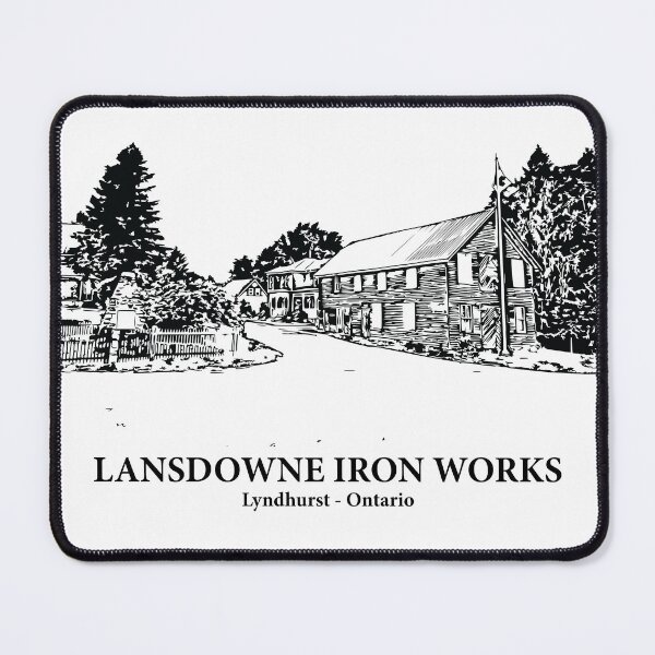 Item preview, Lansdowne Iron Works - Lyndhurst Ontario designed and sold by Lakeric Cityscapes.