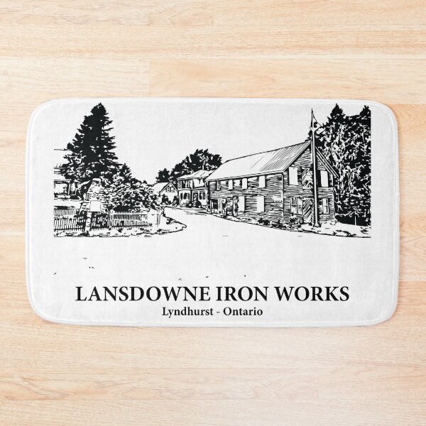 Item preview, Lansdowne Iron Works - Lyndhurst Ontario designed and sold by Lakeric Cityscapes.