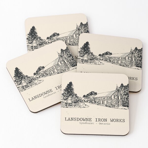Item preview, Lansdowne Iron Works - Lyndhurst Ontario designed and sold by Lakeric Cityscapes.