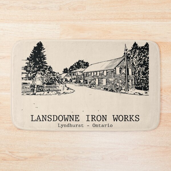 Item preview, Lansdowne Iron Works - Lyndhurst Ontario designed and sold by Lakeric Cityscapes.