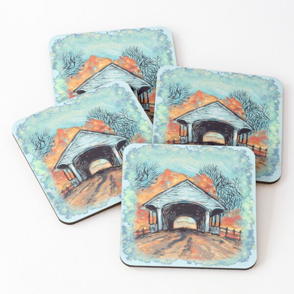 Item preview, Fall Covered Bridge designed and sold by artmuvz.