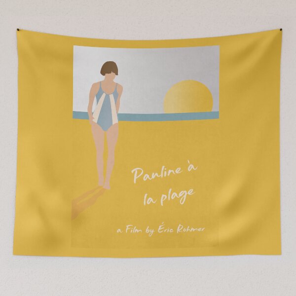 Item preview, POSTER PAULINE A LA PLAGE 1983 designed and sold by MORKINO POSTERS.