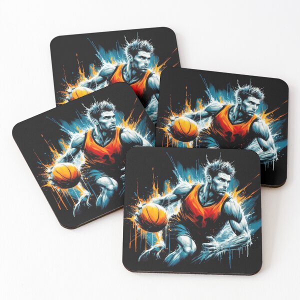 Item preview, Street Art : Basketball Player designed and sold by NEUMANN ArtWear Boutique.