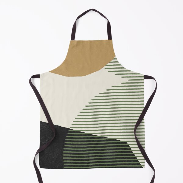 Item preview, Lines Colors Shapes - Gold Green Black designed and sold by moonlightprint.