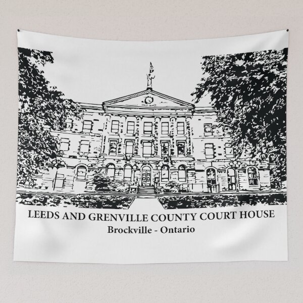 Item preview, Leeds and Grenville County Court House - Brockville Ontario designed and sold by Lakeric Cityscapes.