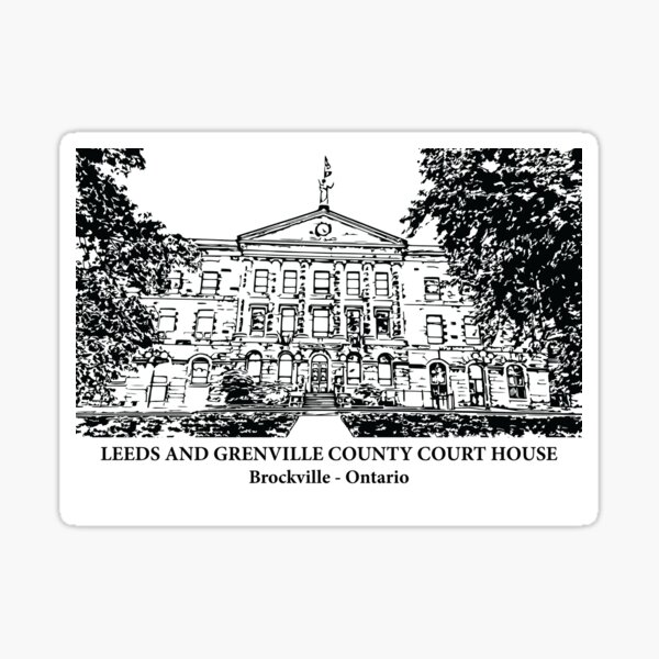 Item preview, Leeds and Grenville County Court House - Brockville Ontario designed and sold by Lakeric.