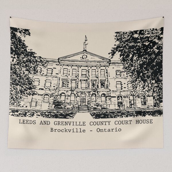 Item preview, Leeds and Grenville County Court House - Brockville Ontario designed and sold by Lakeric Cityscapes.