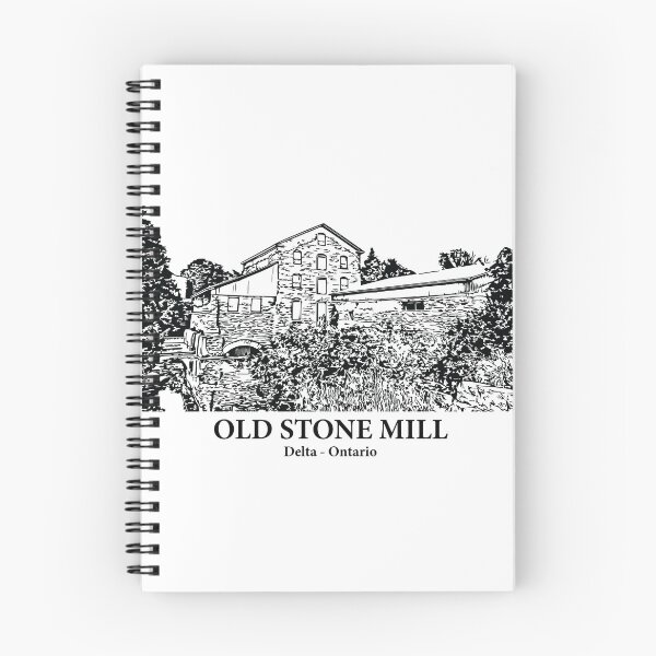 Item preview, Old Stone Mill - Delta Ontario designed and sold by Lakeric Cityscapes.