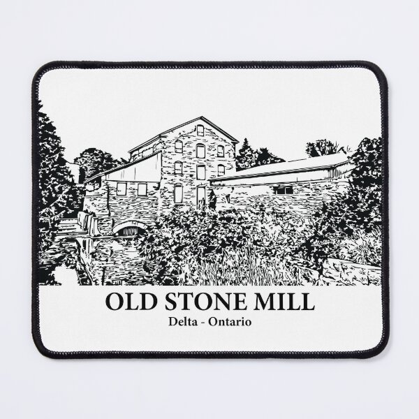 Item preview, Old Stone Mill - Delta Ontario designed and sold by Lakeric Cityscapes.