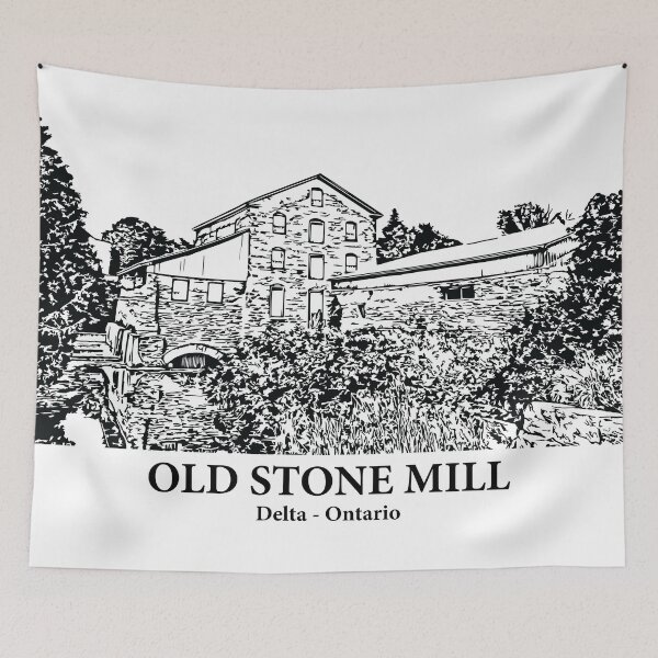 Item preview, Old Stone Mill - Delta Ontario designed and sold by Lakeric Cityscapes.