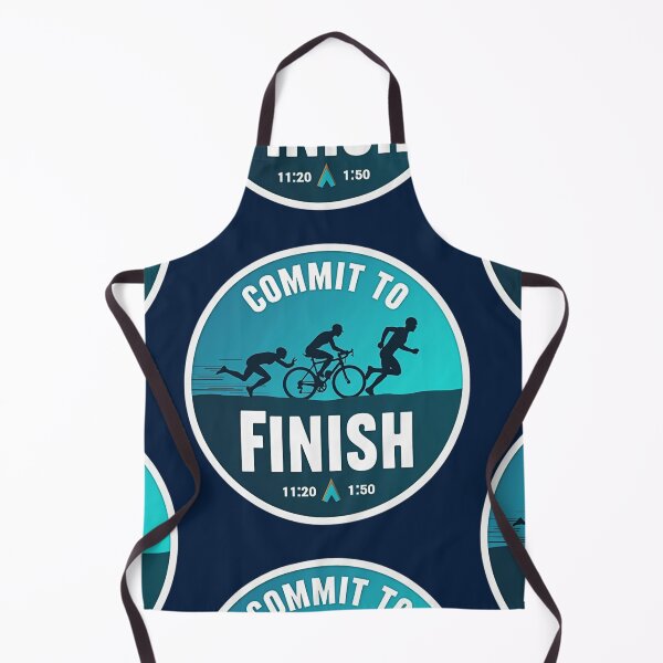 Artikelvorschau, Verpflichte dich zum Ziel – Triathlon-Motivationsaufkleber entworfen und verkauft von Triathlongram.