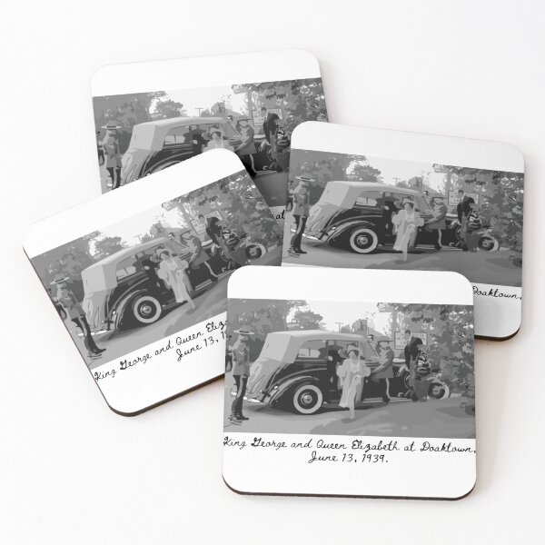 Item preview, King George VI and Queen Elizabeth at Doaktown,  June 13, 1939. designed and sold by FMcKibbon.