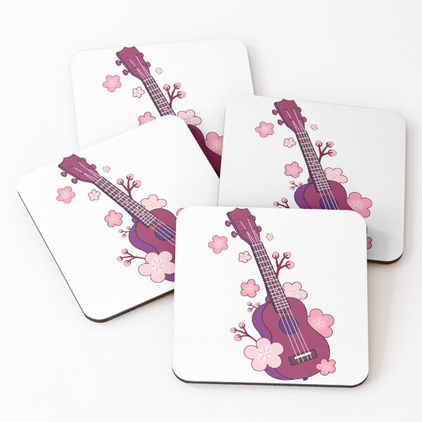 Item preview, Ukulele Blossoms (Cherry) designed and sold by MentallyGhost.
