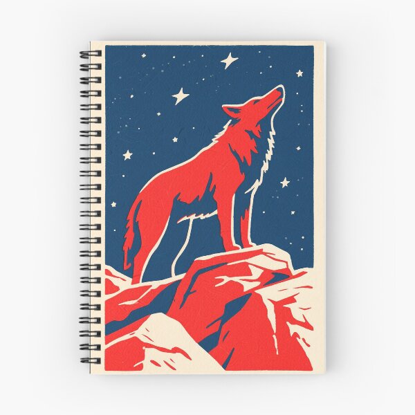 Item preview, Retro Lone Wolf Retro Spirit designed and sold by HoopeStylee.