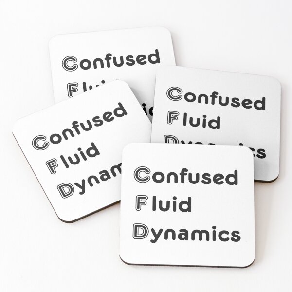 Item preview, Funny CFD Engineering Acronym Pun designed and sold by ThePungineer.