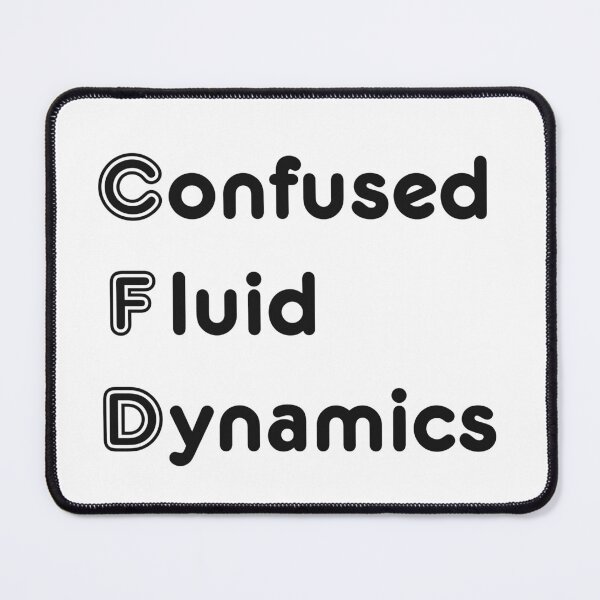 Item preview, Funny CFD Engineering Acronym Pun designed and sold by ThePungineer.