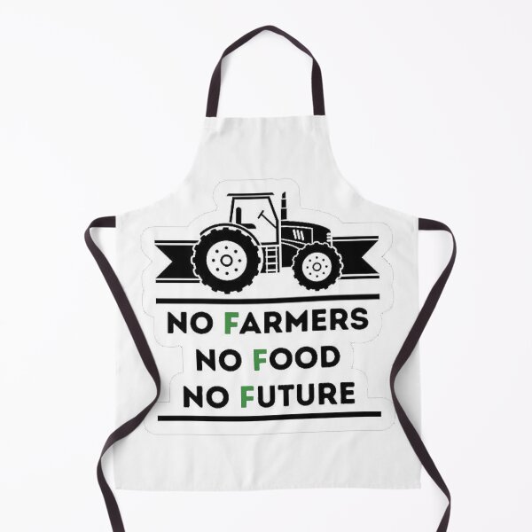 Item preview, No farmer no food no furure stickers  designed and sold by parminder minhas.