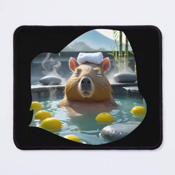 Item preview, Capybara in the Hot Spring designed and sold by TestudoDesign.