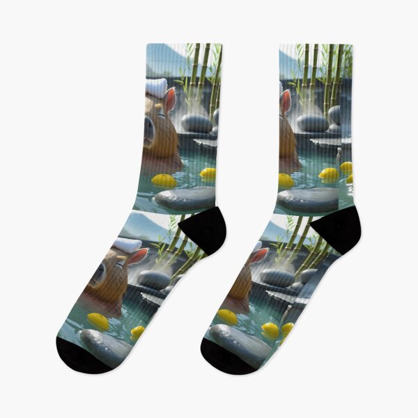 Item preview, Capybara in the Hot Spring designed and sold by TestudoDesign.