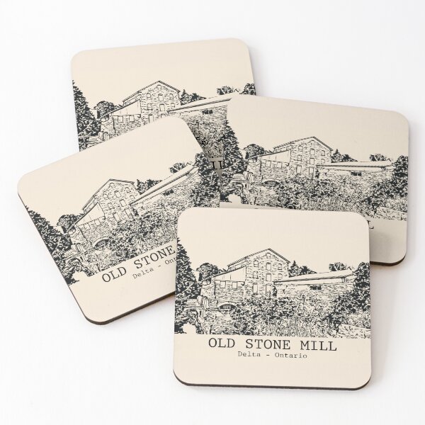 Item preview, Old Stone Mill - Delta Ontario designed and sold by Lakeric Cityscapes.