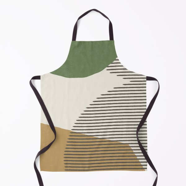 Item preview, Lines Colors Shapes - Gold Green designed and sold by moonlightprint.