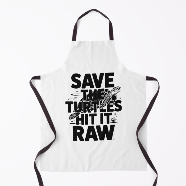 Item preview, Save the Turtles Hit It Raw – Funny Quote with Sea Turtle Art designed and sold by Moad Fahim.