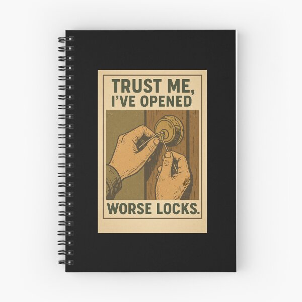 Item preview, Trust me, I’ve opened worse locks. designed and sold by EuropeanPrints.